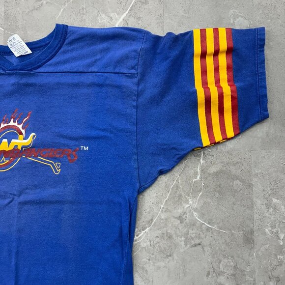 80S VINTAGE ARIZONA WRANGLERS GRAPHIC TEE MENS LARGE SHORT SLEEVE USFL - Picture 8 of 15
